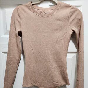 Nuuds Ribbed Crew Neck Bodysuit